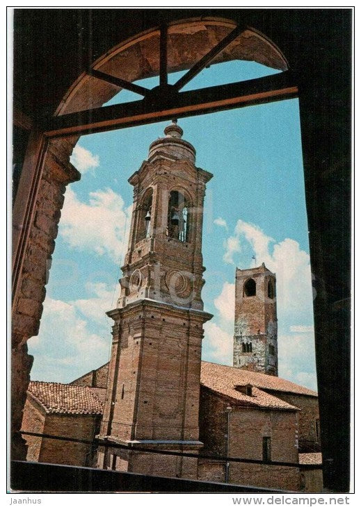 Torre Civica , Cattedrale - Citta Della Pieve m. 508  - Perugia - Umbria - 17 - Italy - Italia - unused - JH Postcards
