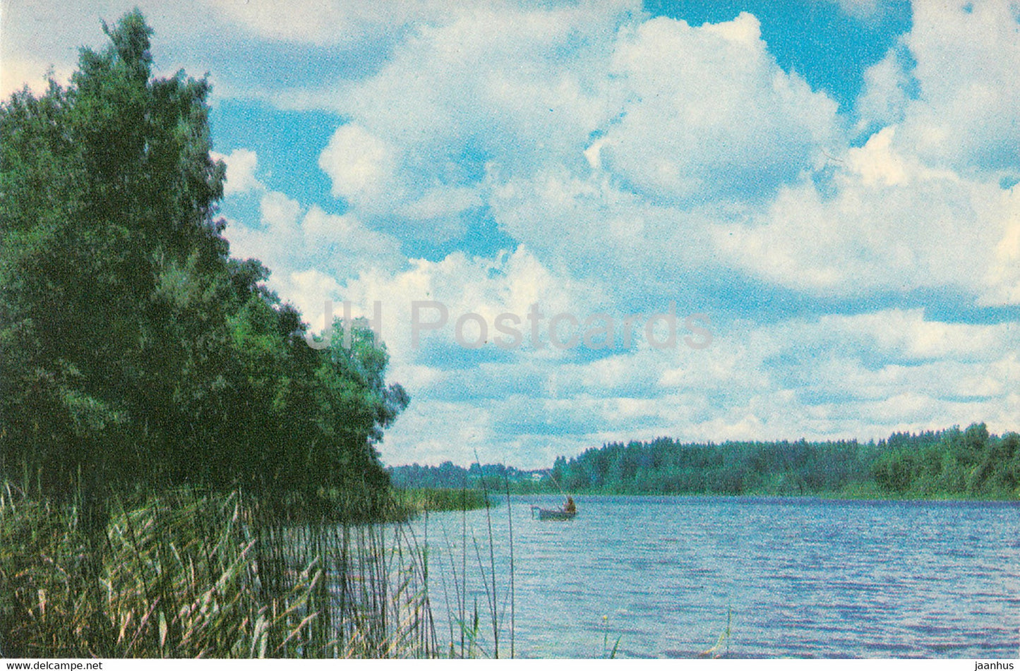 The Gauja National Park - Vaidavas Lake - 1976 - Latvia USSR - unused - JH Postcards