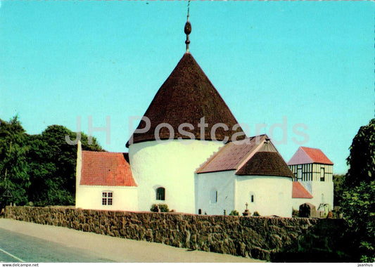 Bornholm - Nyker Rundkirke - Round church of Nyker - 404/106 - Denmark - unused - JH Postcards