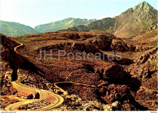 Carretera de Sa Calobra - El nudo de la corbata - Mallorca - 1356 - Spain - unused - JH Postcards