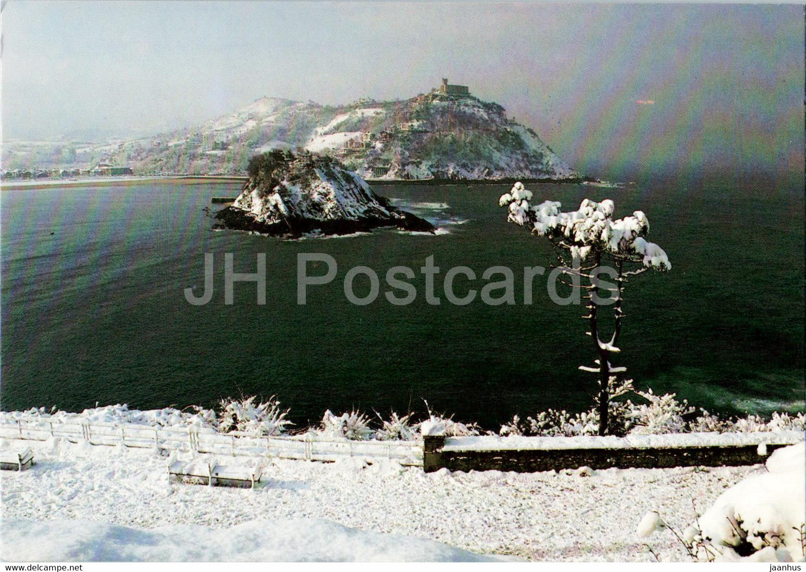 San Sebastian - Vista desde el monte Urgull - mountain - 109 - 1986 - Spain - used - JH Postcards