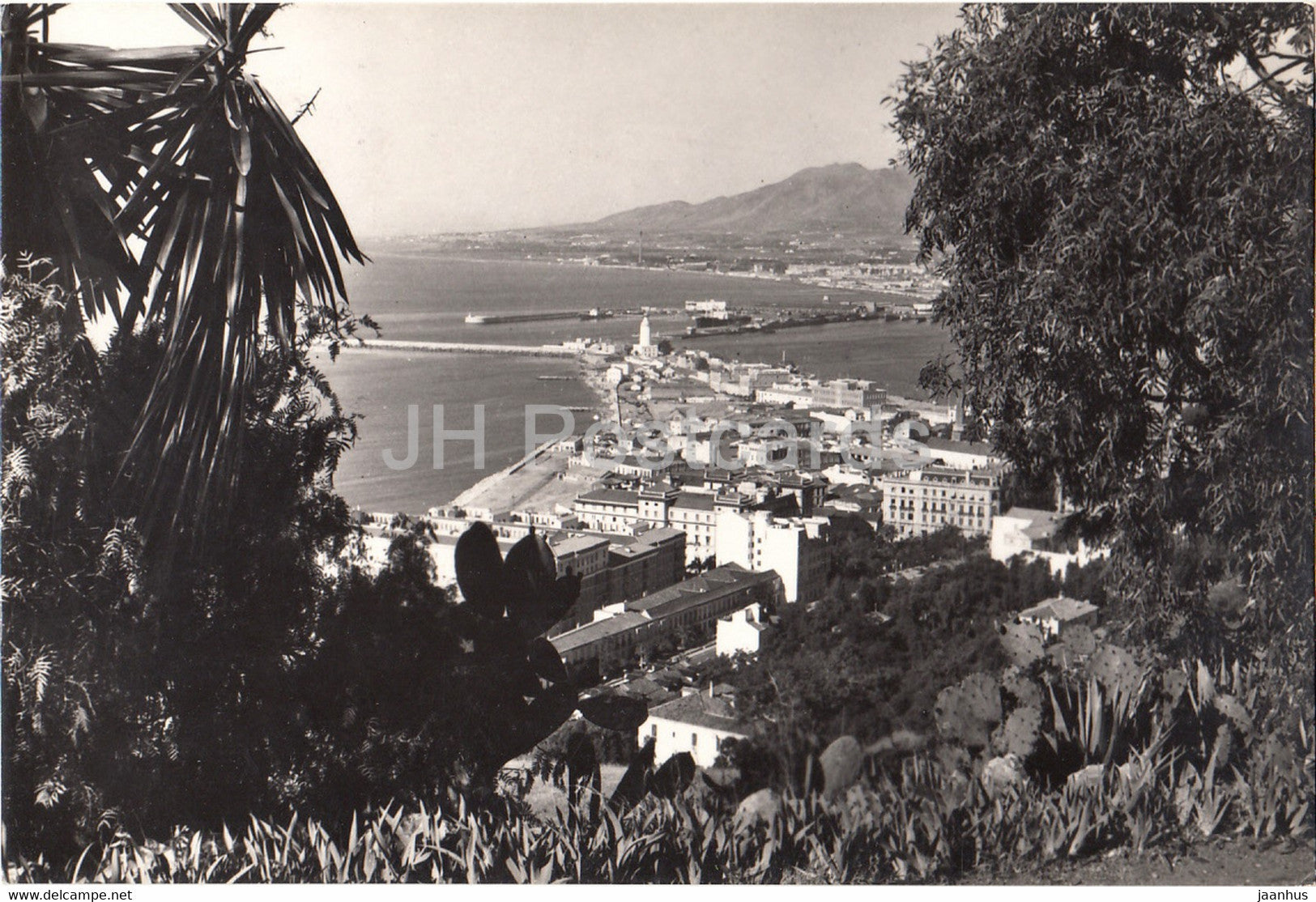 Malaga -  Vista General - General View - 8233 - 1960 - Spain - used - JH Postcards