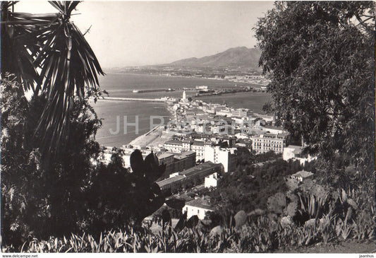 Malaga -  Vista General - General View - 8233 - 1960 - Spain - used - JH Postcards