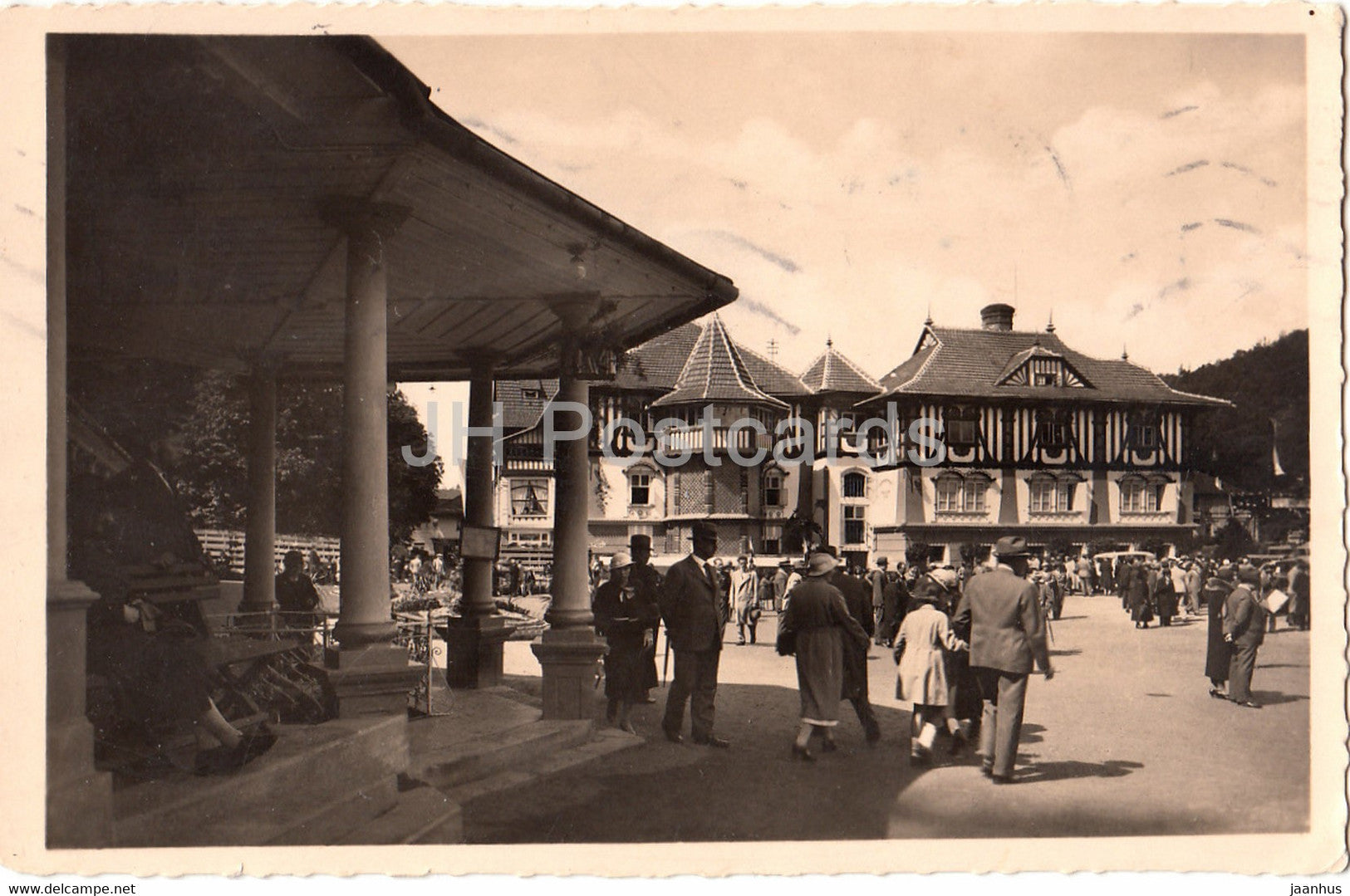 Lazne Luhacovice - 118 - old postcard - 1948 - Czechoslovakia - Czech Republic - used - JH Postcards