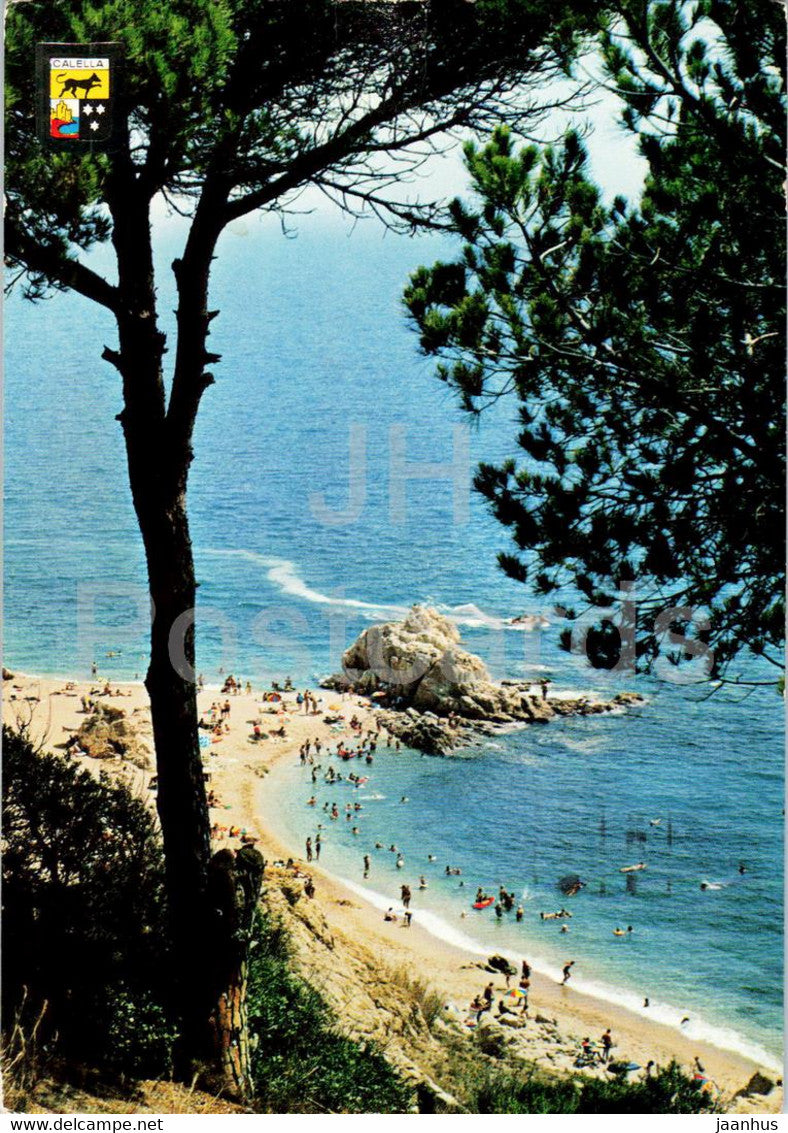 Calella - Roca Grossa - rock - 866 - Spain - used - JH Postcards