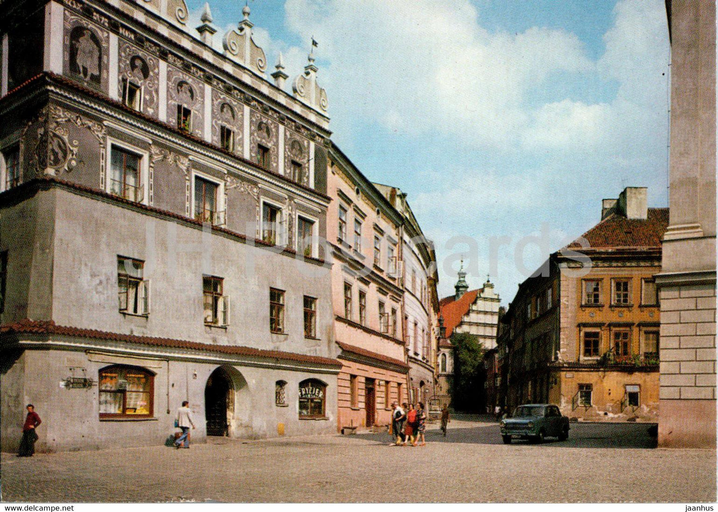 Lublin - Widok z Rynku - View from the Market Square - Poland - unused - JH Postcards