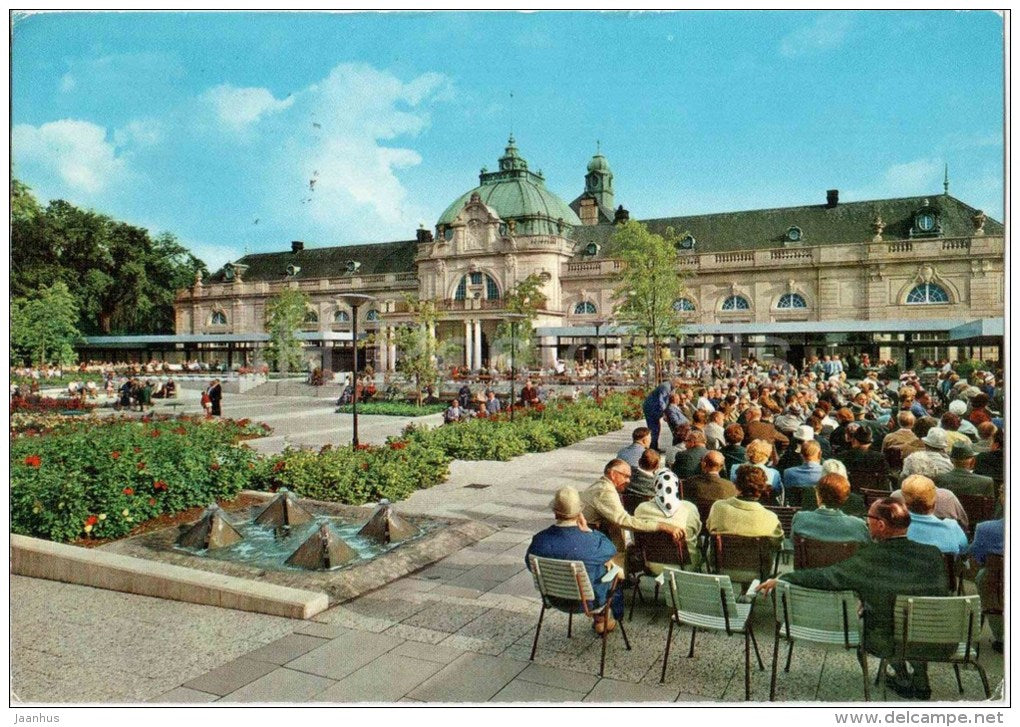 Bad Oeynhausen - Kurhaus mit Konzertplats  - 722/9 - Germany - 1970 gelaufen - JH Postcards