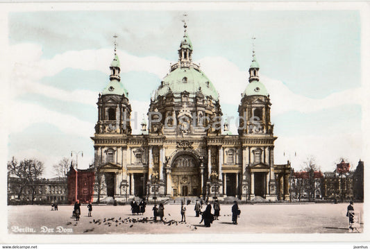 Berlin - Der Dom - cathedral - old postcard - Germany - unused - JH Postcards