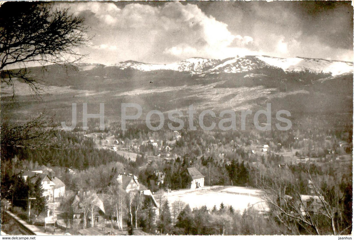 Szklarska Poreba - Widok ogolny - general view - old postcard - Poland - used - JH Postcards