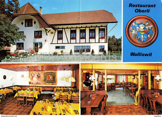 Restaurant Oberli - Walliswil Bipp - Switzerland - unused - JH Postcards