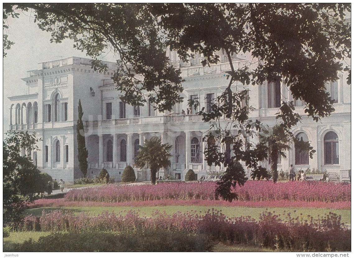 sanatorium Livadia - Yalta - postal stationery - AVIA - 1972 - Ukraine USSR - unused - JH Postcards