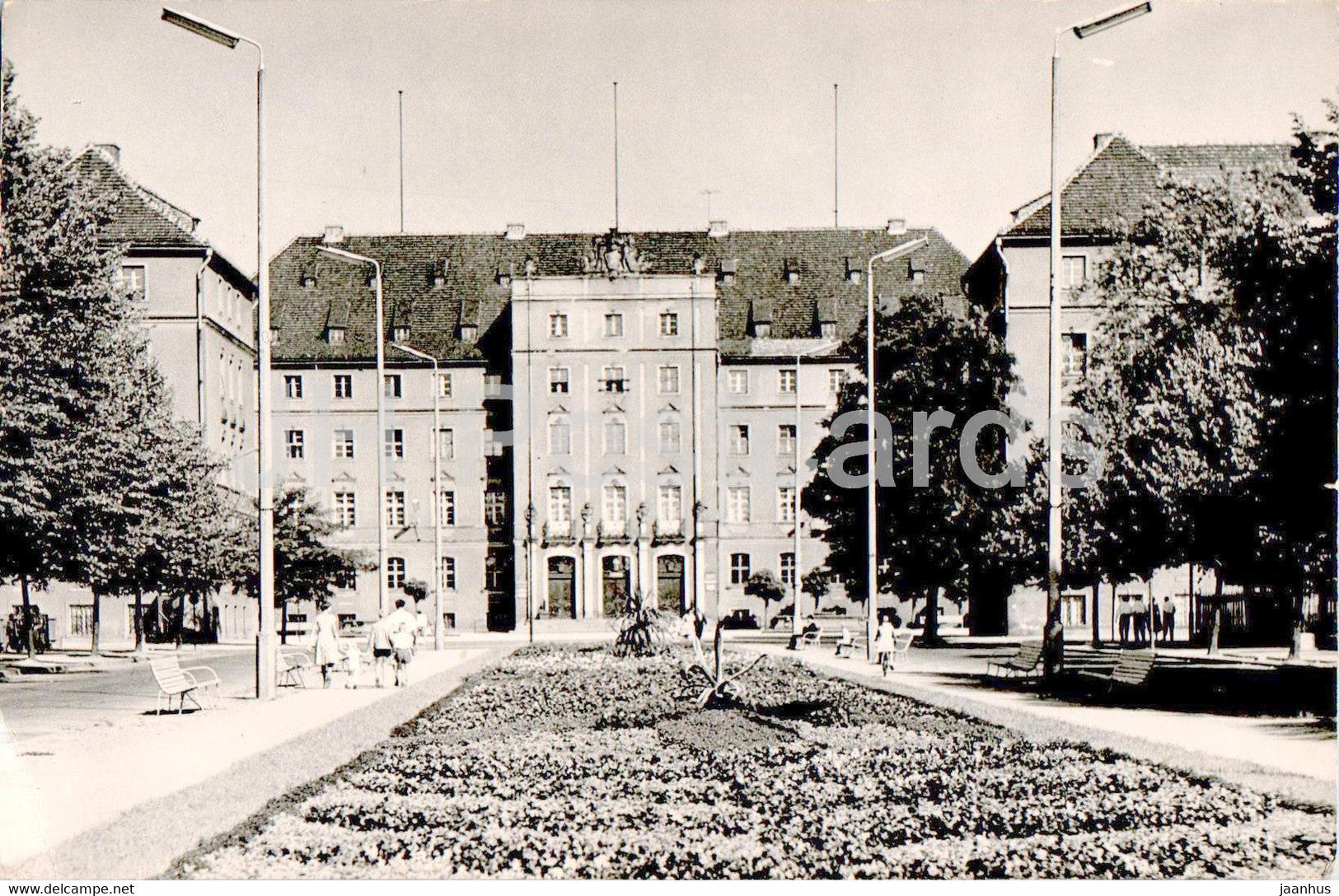 Szczecin - Siedziba Prezydium Miejskiej Rady Narodowej - Presidium of the Municipal National Council - Poland - unused - JH Postcards