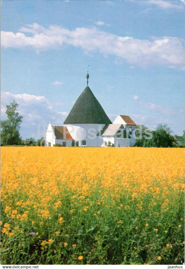 Bornholm - Ny Kirke - church - 6124 - Denmark - unused - JH Postcards