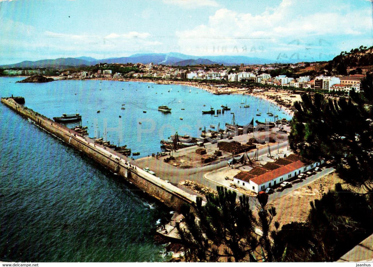 Blanes - Vista Parcial Y Puerto - port - 437 - 1967 - Spain - used - JH Postcards