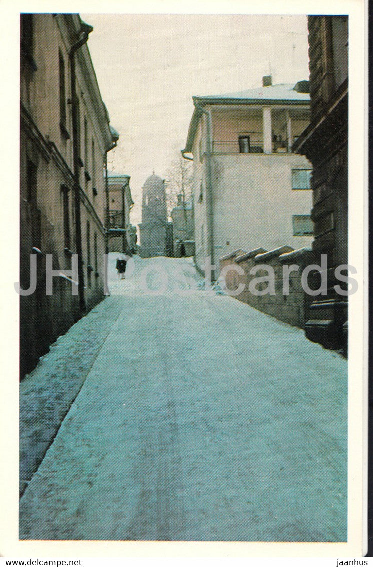 Vyborg - Viipuri - Water Gate street - 1970 - Russia USSR - unused - JH Postcards