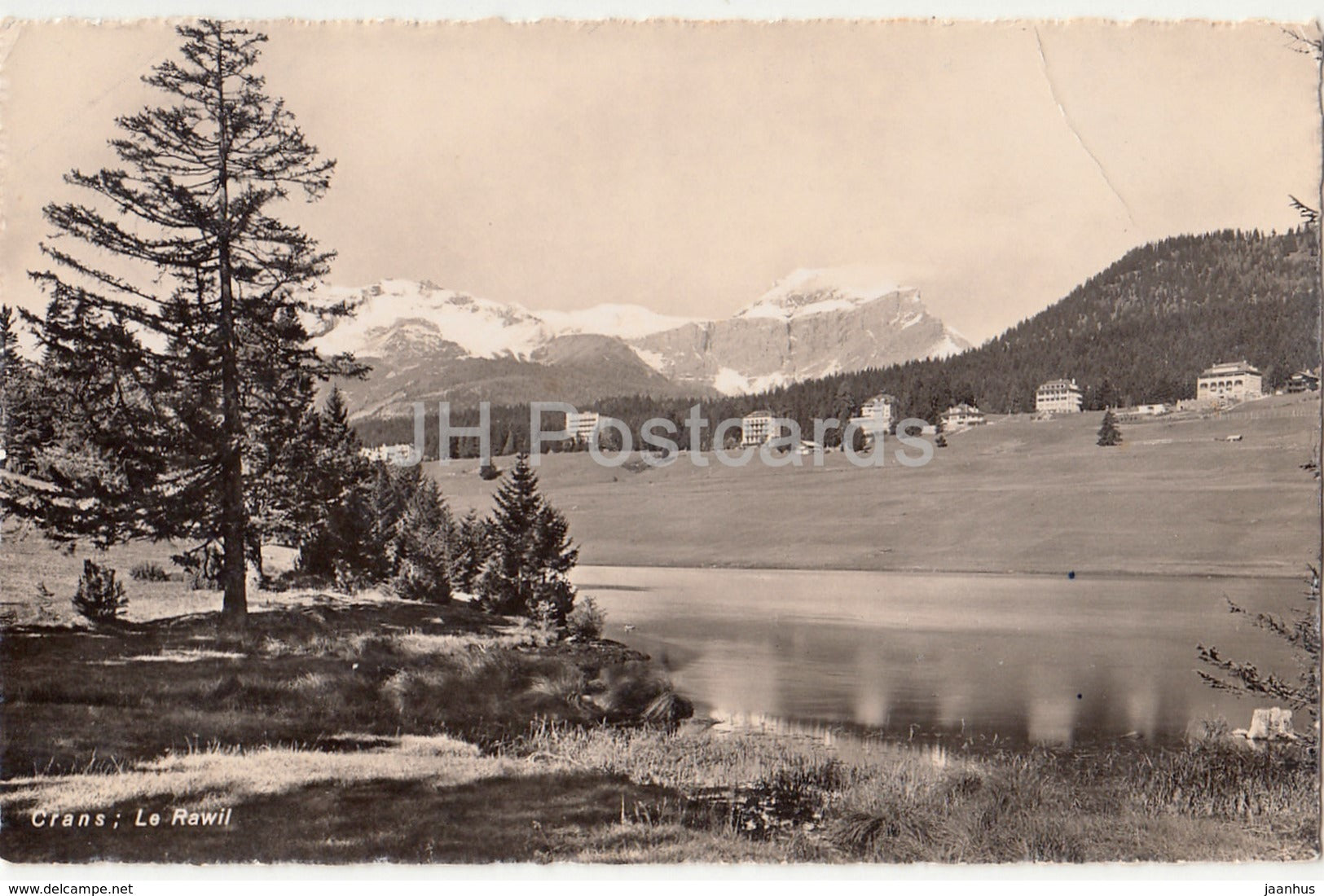 Crans - Le Rawil - 998 - Switzerland - old postcard - 1941 - used - JH Postcards