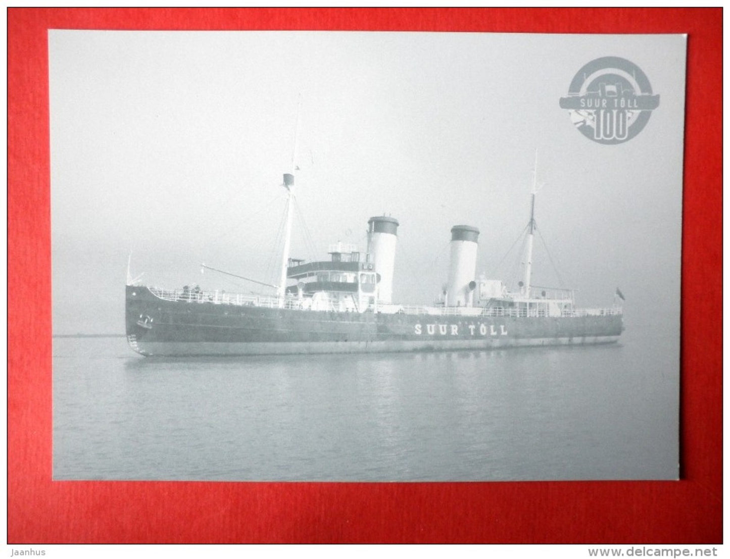 100th anniversary of the icebreaker Suur Tõll - ship - Seaplane Harbour - Air Mail - 2014 - Postal Stationery - Estonia - JH Postcards