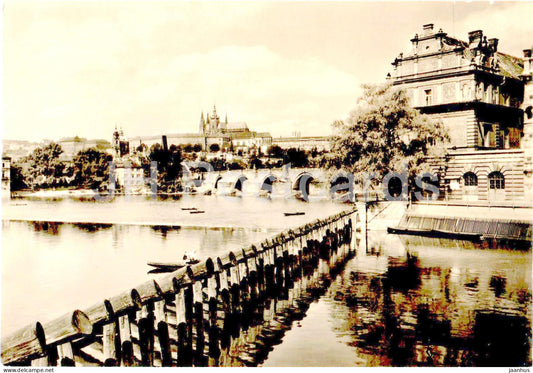 Praha - Prague - Celkovy pohled na Prazsky Hrad a Malou Stranu - general view - Czech Republic - Czechoslovakia - used - JH Postcards