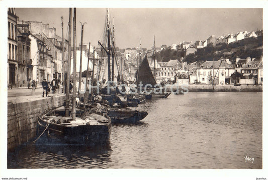 Bretagne - Audierne - Le Port - La Douce France - 29 - sailing boat - old postcard - France - unused - JH Postcards