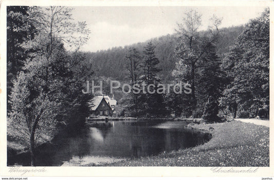 Wernigerode am Harz - Christianental - 35 - old postcard - 1935 - Germany - used - JH Postcards