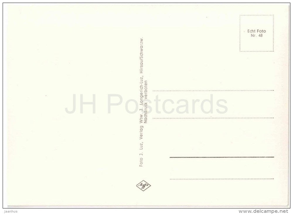 Hirsau - Figurenfries am Klosterkirchtum - Nordseite - 48 - Germany - nicht gelaufen - JH Postcards