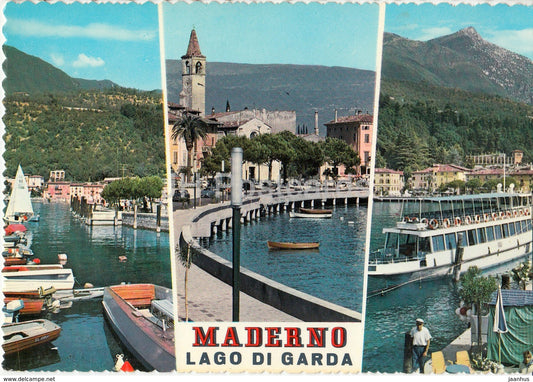 Maderno - Lago di Garda - Lac de Garda - multiview - Italy - unused - JH Postcards