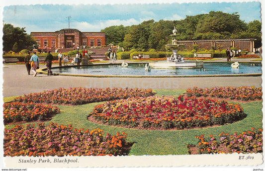 Blackpool - Stanley Park - ET.3819 - 1970 - United Kingdom - England - used - JH Postcards