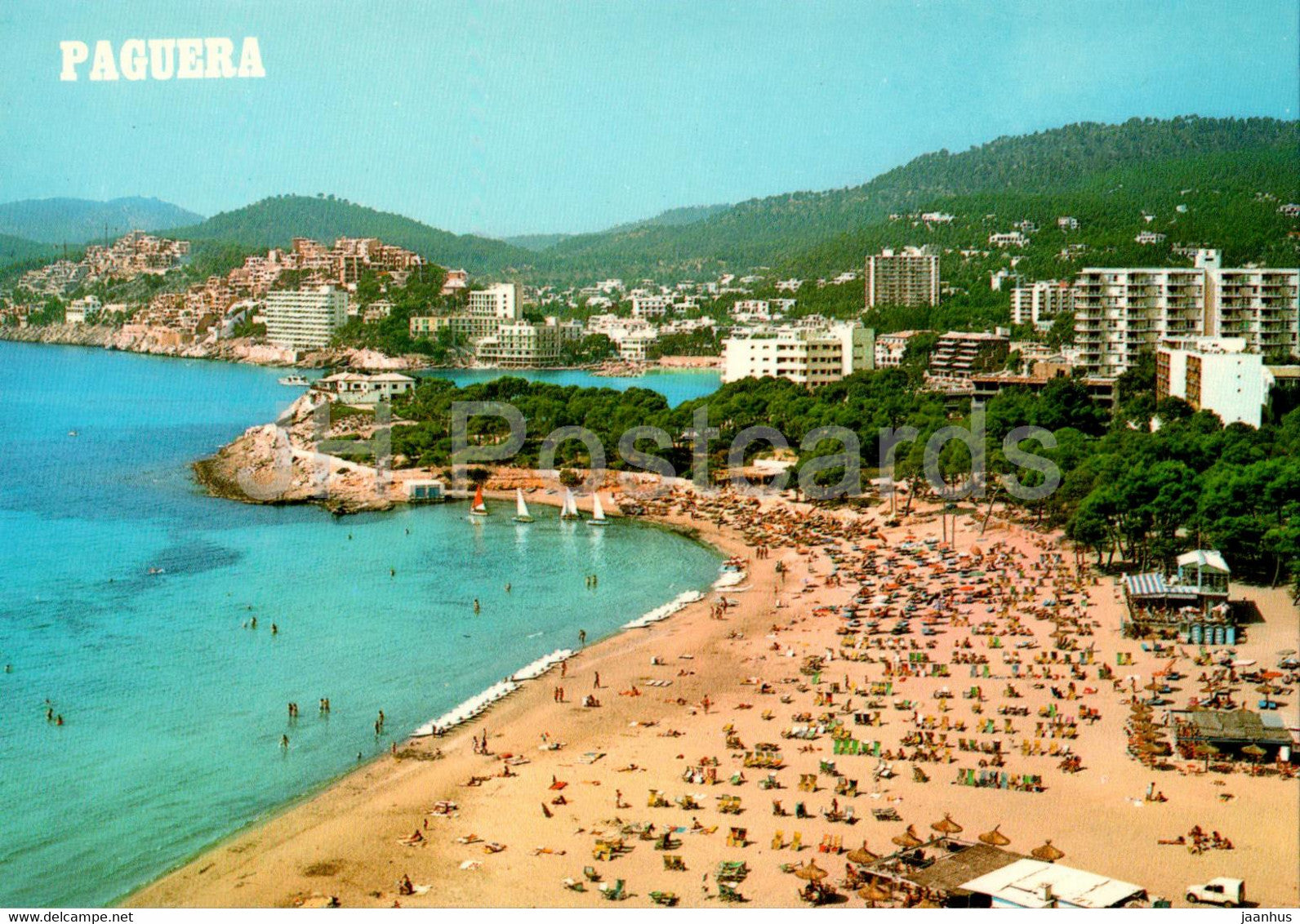 Paguera - Playa de Tora - Mallorca - 2935 - Spain - unused - JH Postcards