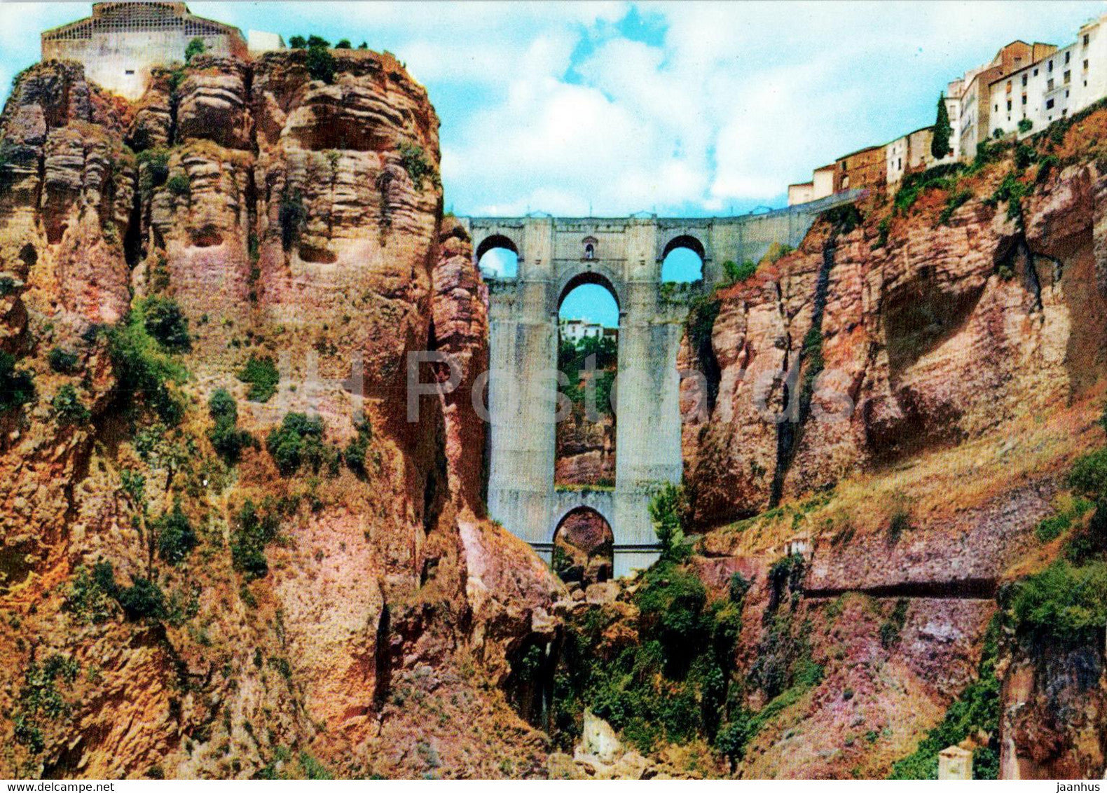 Ronda - Puente nuevo del Tajo - bridge - 2005 - Spain - unused - JH Postcards