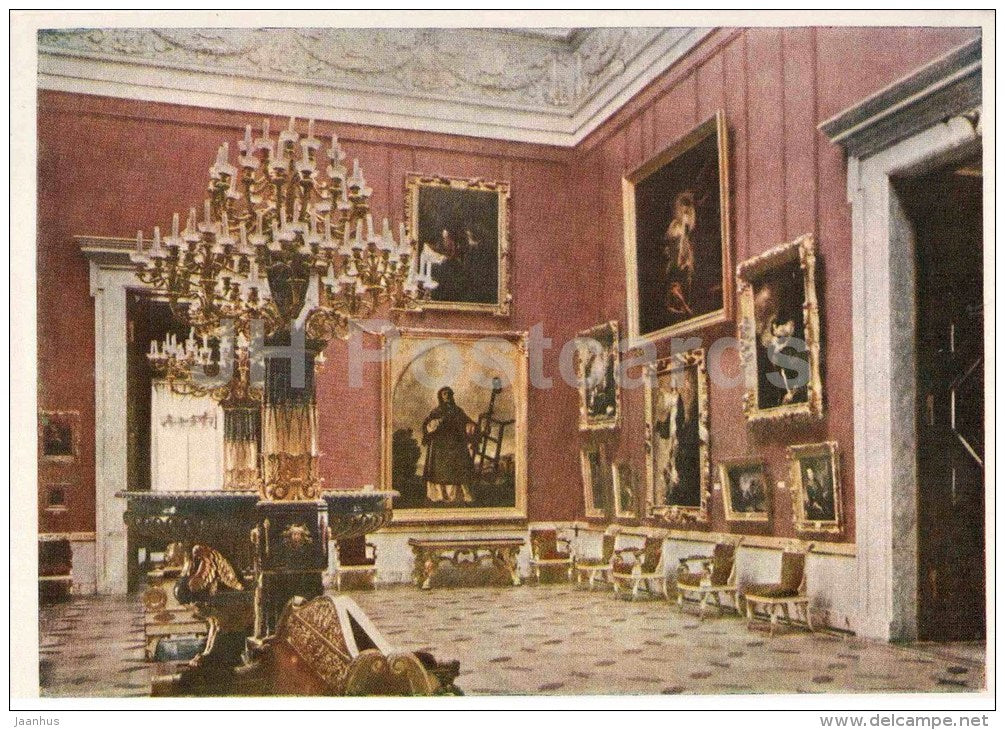 Spanish Art Hall - Leningrad - St. Petersburg - 1954 - Russia USSR - unused - JH Postcards