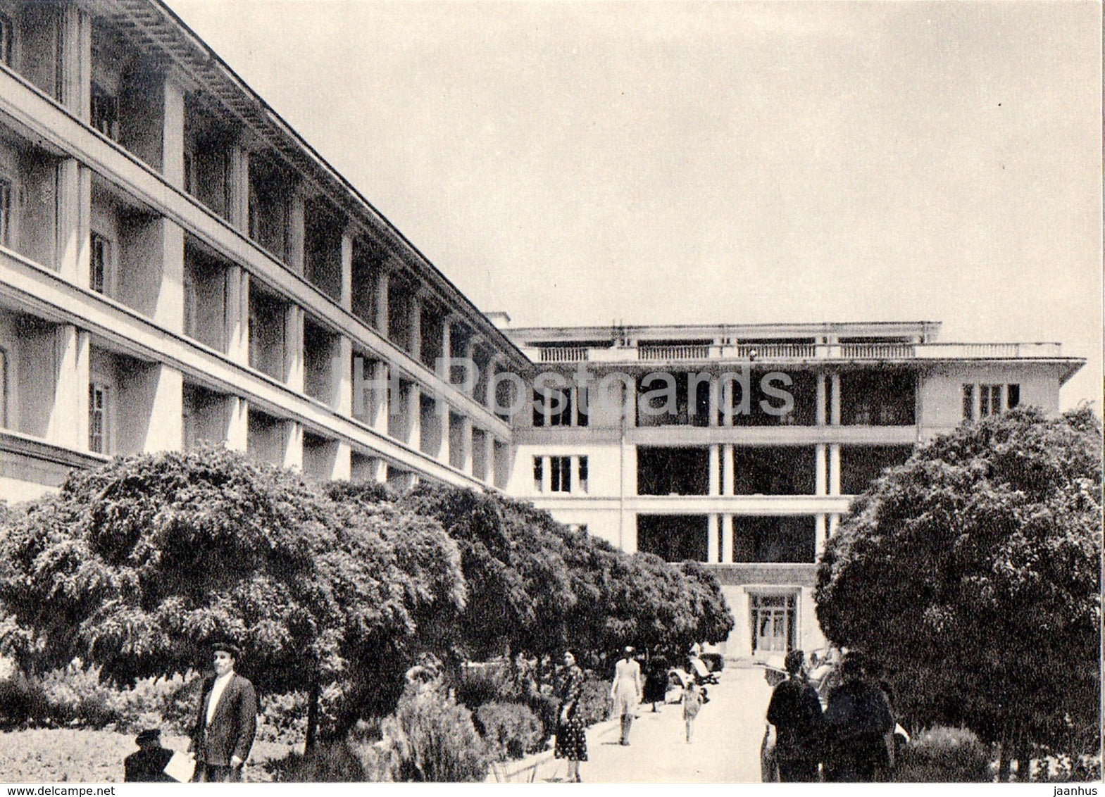 Arzni resort - Clinical Sanatorium No 2 - Architecture in Armenia - 1966 - Armenia USSR - unused - JH Postcards