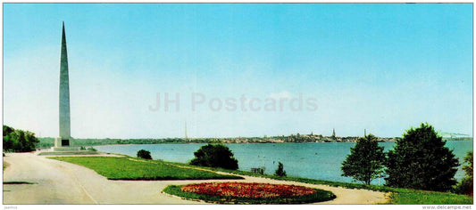 Monument to the Ice March - Tallinn - 1968 - Estonia USSR - unused - JH Postcards