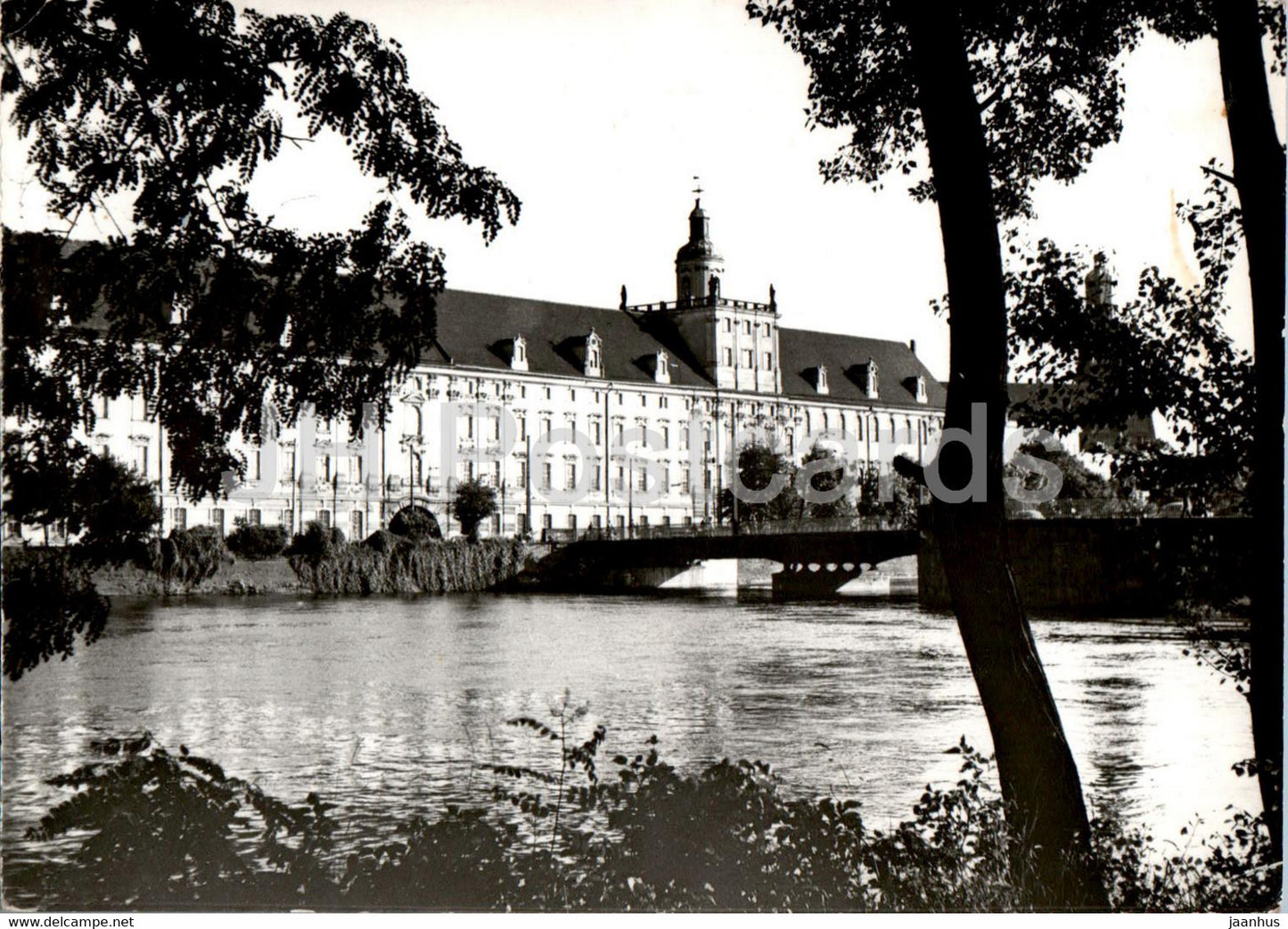 Wroclaw - Uniwersytet im Boleslawa Bieruta - university - 1972 - Poland - used - JH Postcards