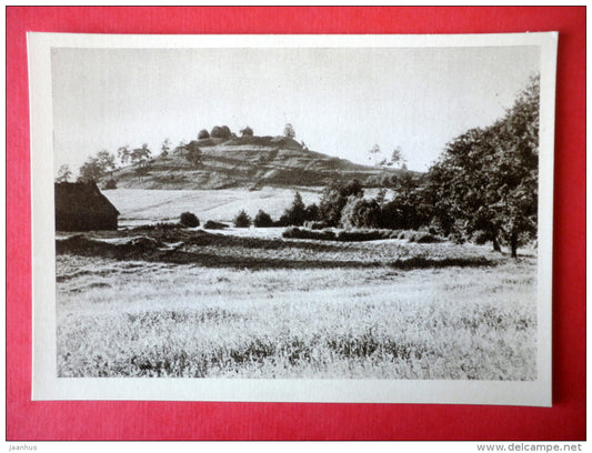 Rudamina Castle-Hill , Lazdijai district - Lithuanian Castle-Hills - Hillfort - 1967 - USSR Lithuania - unused - JH Postcards