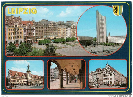 Messestadt Leipzig - Leipzig 78 - Germany - 1996 gelaufen - JH Postcards