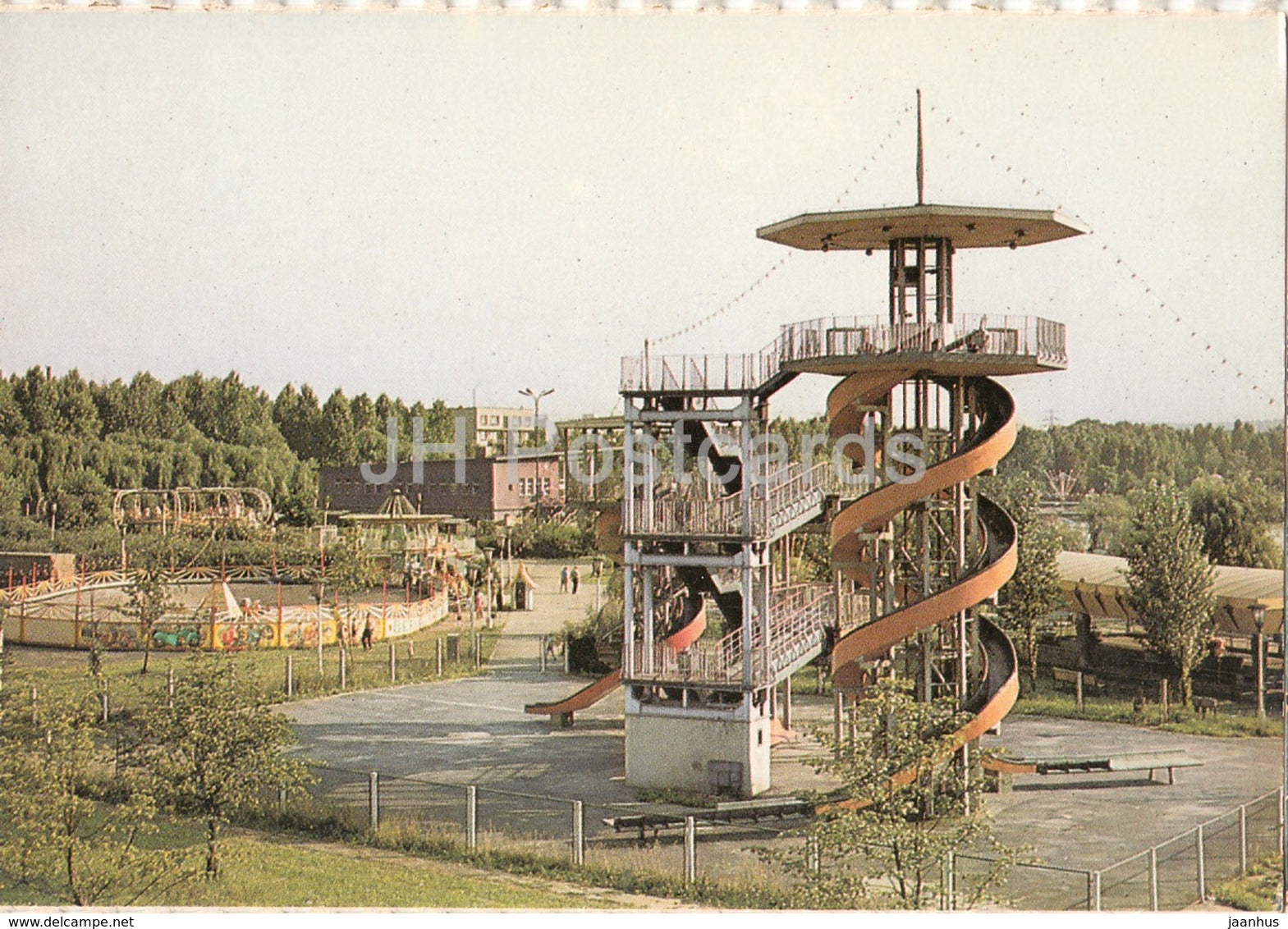 Katowice Chorzow - Provincial park of culture and recreation - Amusement park - Tivoli - 1 - Poland - unused - JH Postcards