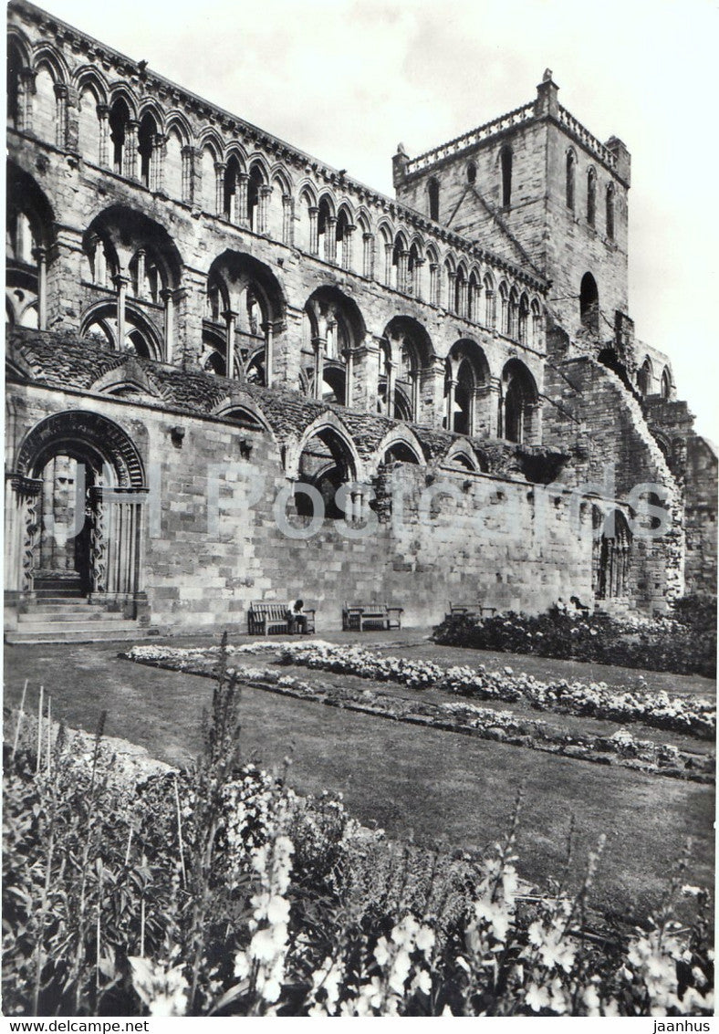 Jedburgh Abbey from the Cloister - Scotland - United Kingdom - unused - JH Postcards