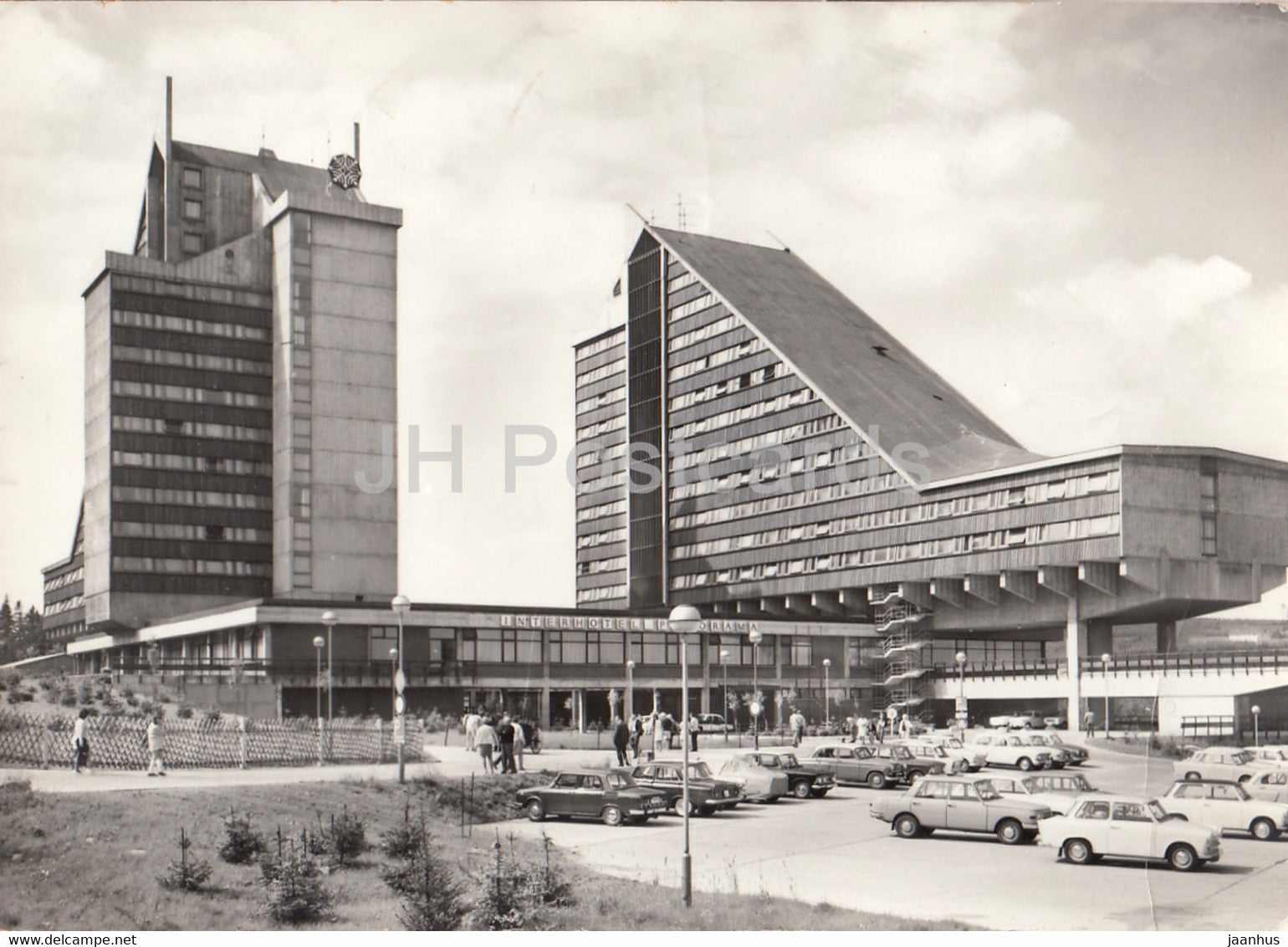 Oberhof Interhotel Panorama Car Germany Ddr Used Jh Postcards 5396