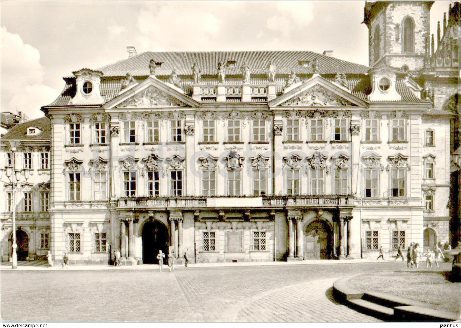 Praha - Prague - Palac Kinskych na Staromestskem Namesti - Kinsky Palace - Czech Republic - Czechoslovakia - unused - JH Postcards