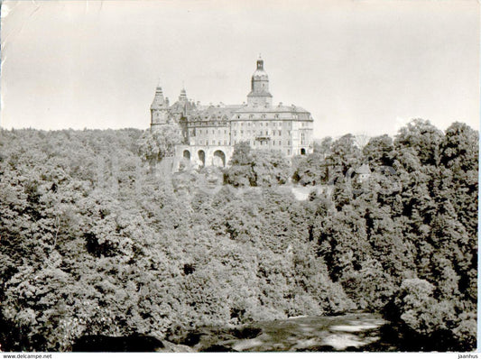 Ksiaz - Zamek - castle - Poland - used - JH Postcards