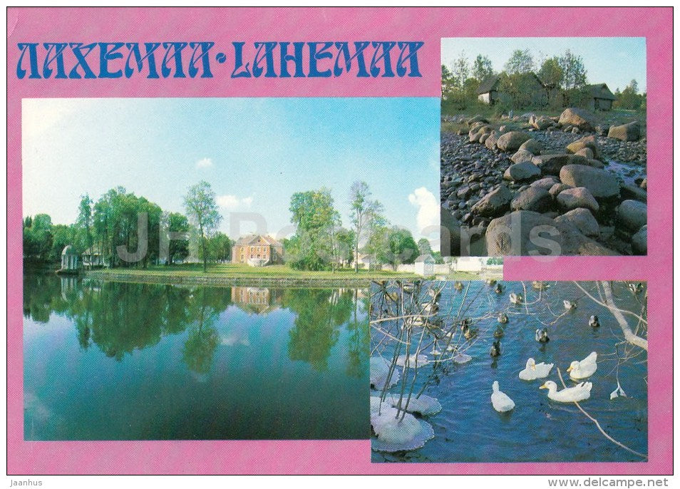 Lahemaa National Park - postal stationery - 1988 - Estonia USSR - unused - JH Postcards