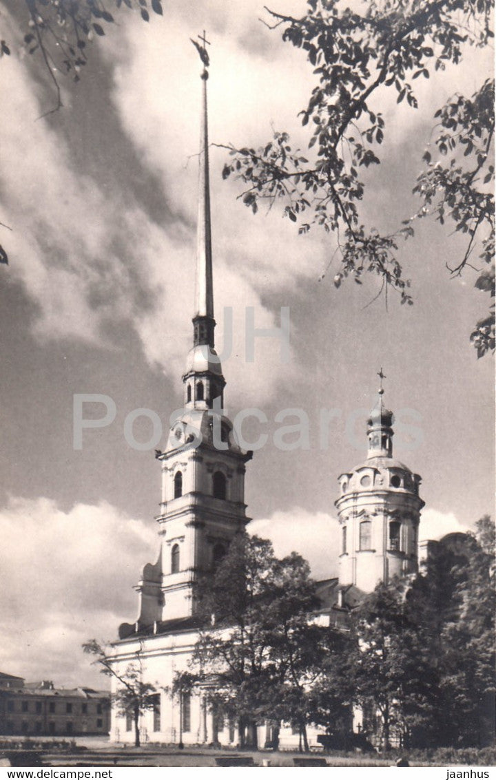 Cathedral - Peter and Paul Fortress Museum - Leningrad - St Petersburg - 1966 - Russia USSR - unused - JH Postcards