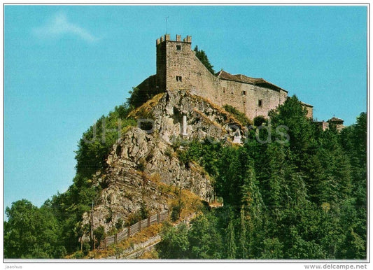 Stazione climatica mt. 1020 , La Rocca - fortress - Sestola - Modena - Emilia-Romagna - 21250 - Italia - Italy - unused - JH Postcards