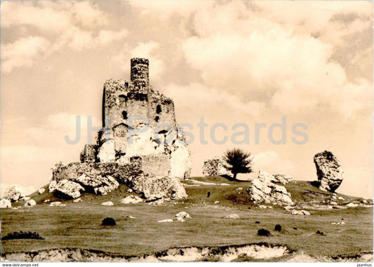 Mirow - Ruiny zamku - castle ruins - Poland - used - JH Postcards