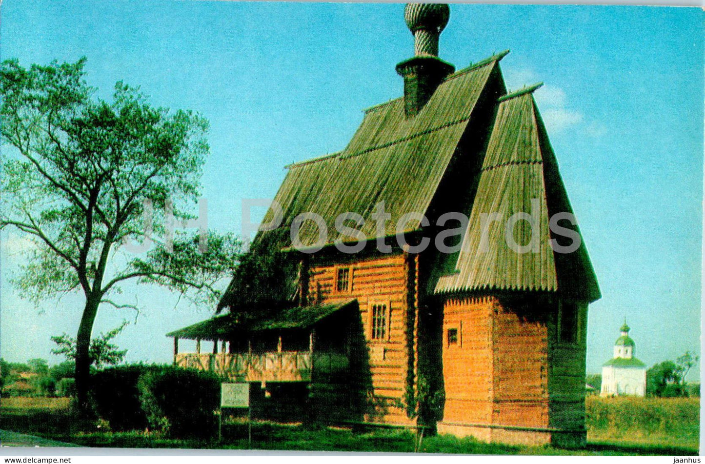 Suzdal - St Nichola Church in the Village Glotovo - 1979 - Russia USSR - unused - JH Postcards