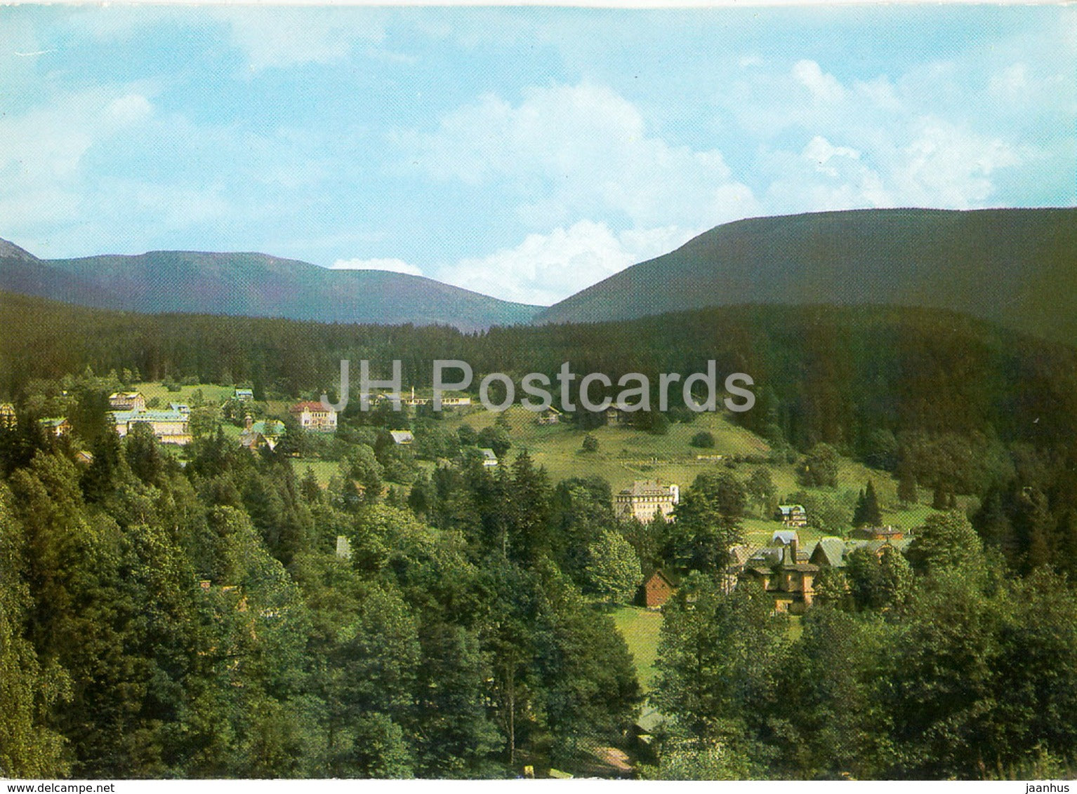 Spindleruv Mlyn - Spindlermuhle im Riesengebirge - thin paper postcard - Czech Republic - unused - JH Postcards