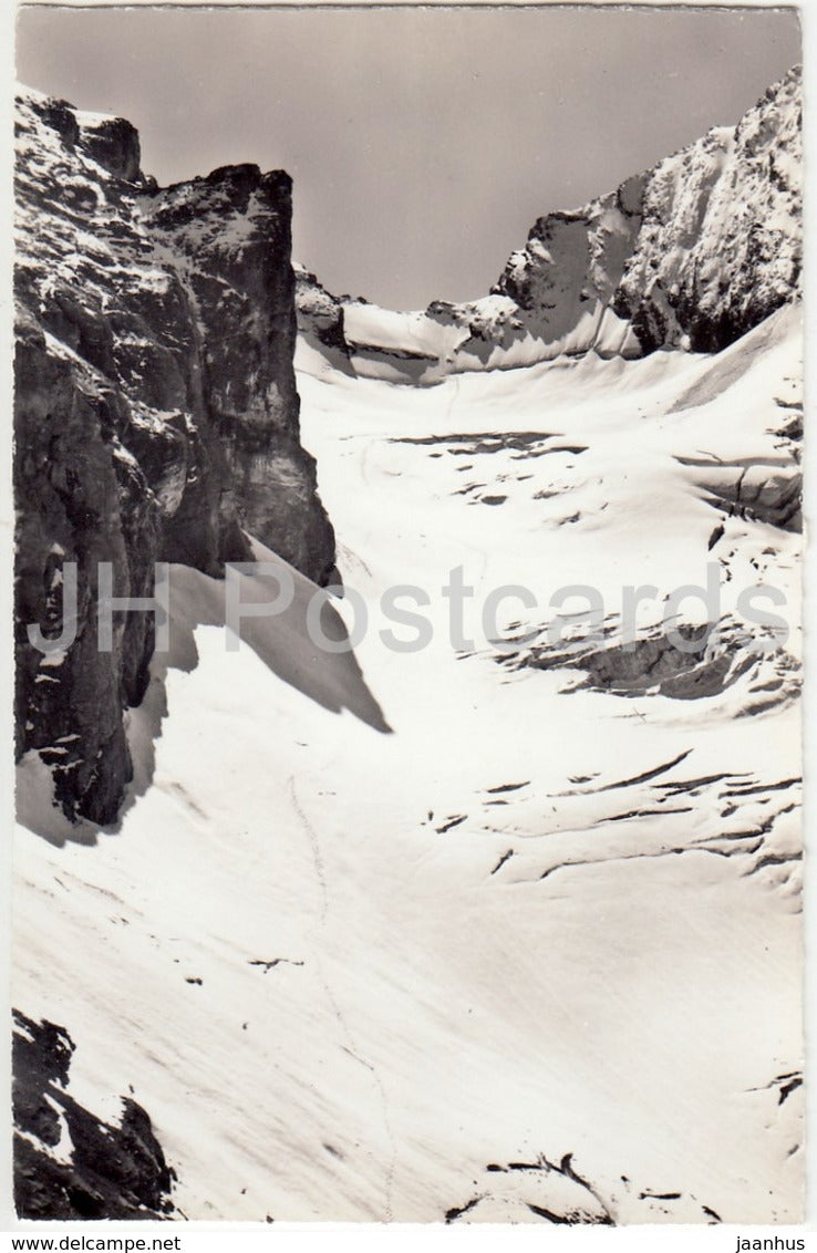 Kiental - Gamchilucke 2852 m - 3124 - Switzerland - 1966 - used - JH Postcards