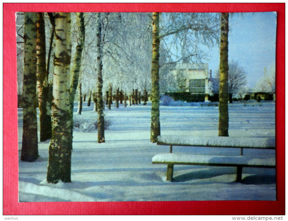 Culture House - Sigulda - Latvia USSR - unused - JH Postcards