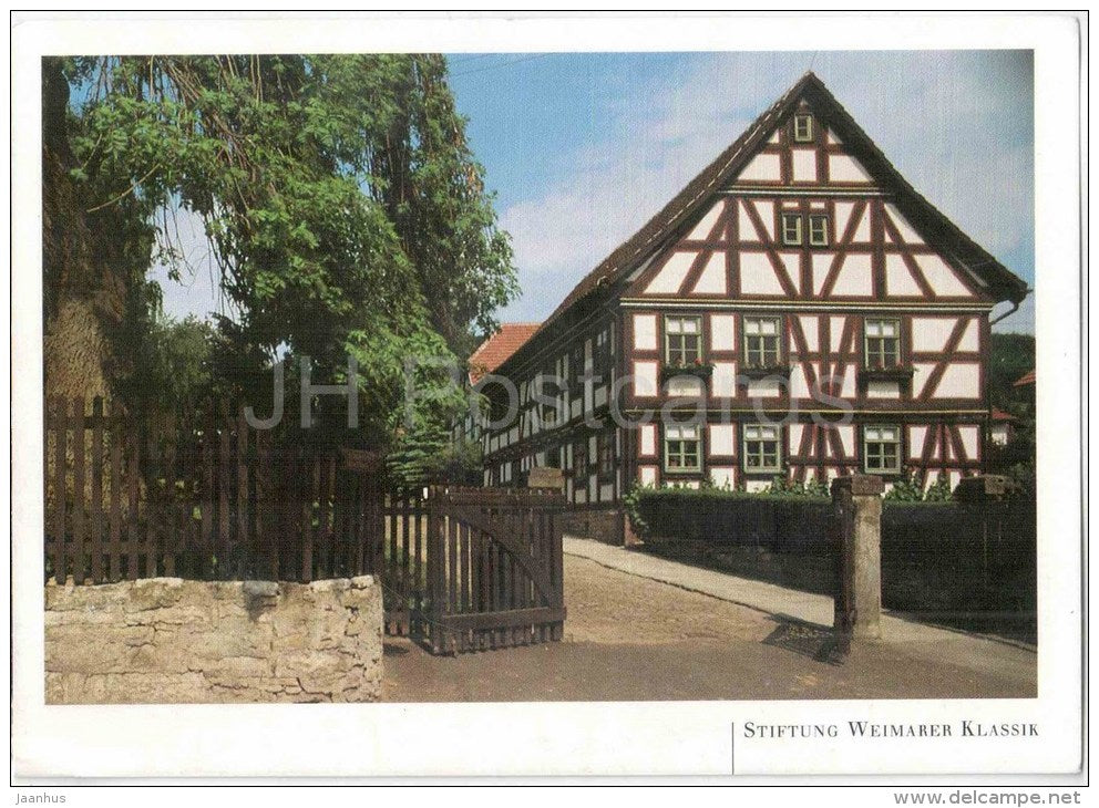 Schiller-Museum Bauerbach - Stiftung Weimarer Klassik - Germany - 1998 gelaufen - JH Postcards