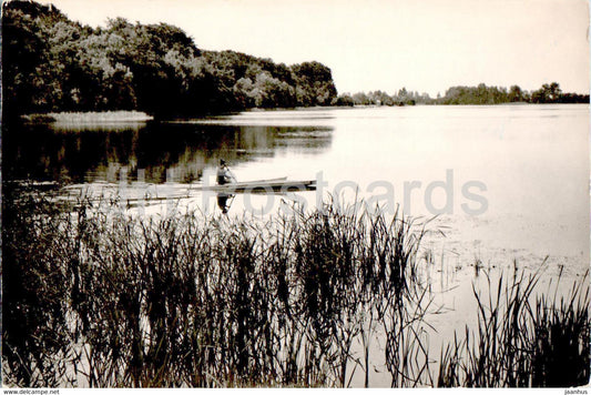 Czluchow - Na jeziorze - On the Lake - boat - 25-462 - Poland - unused - JH Postcards